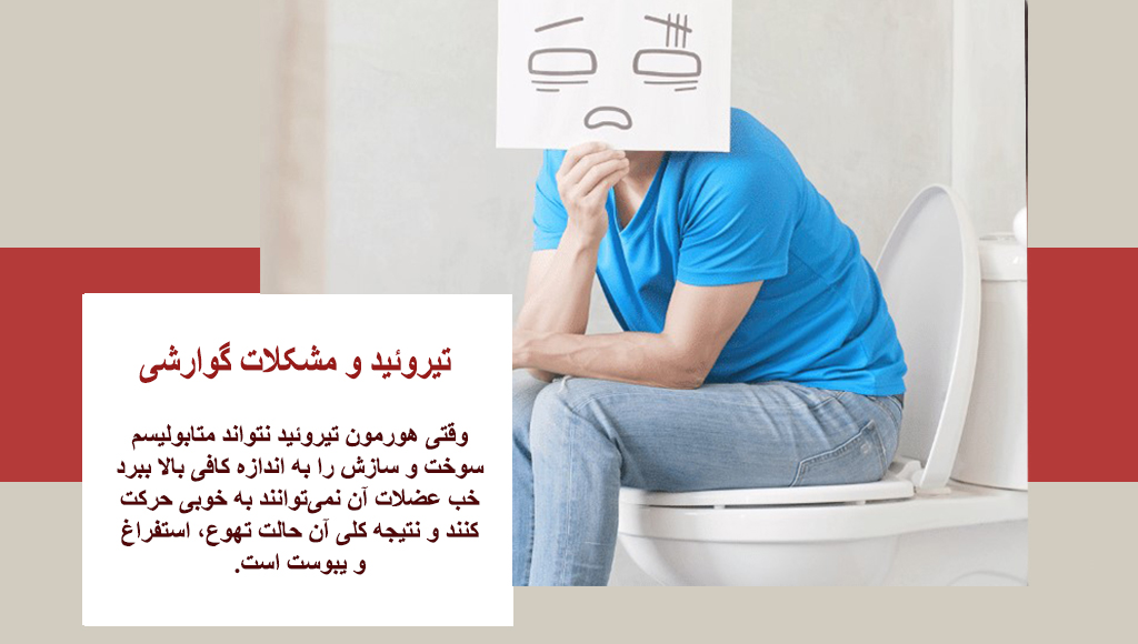 پر کاری تیروئید و یبوست