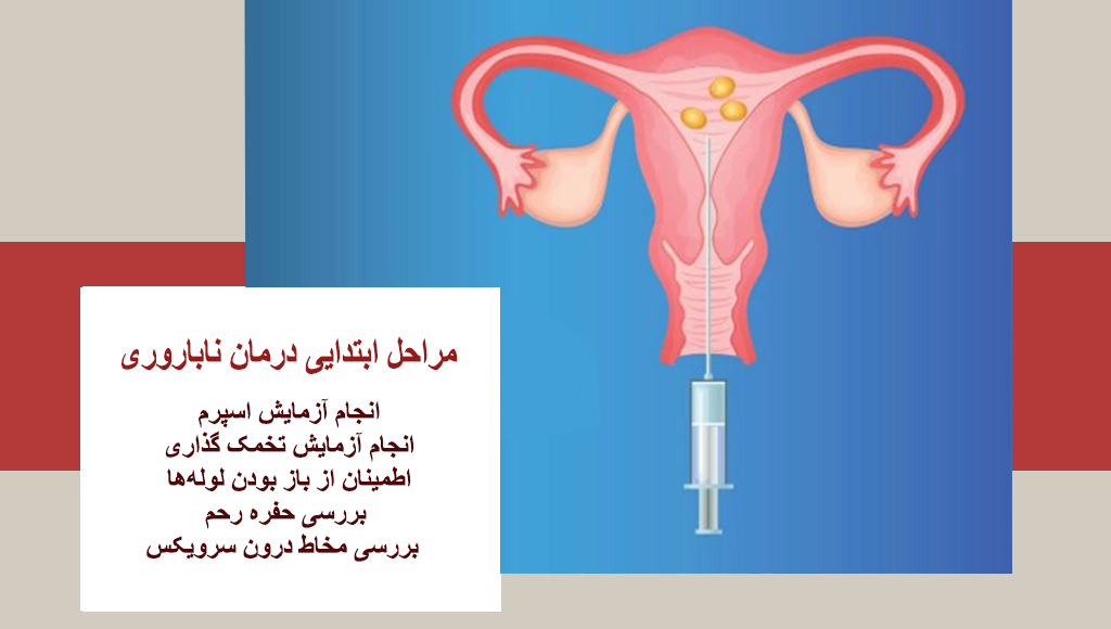 مراحل درمان نازایی نی نی سایت